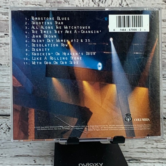 Bob Dylan -‎ MTV Unplugged [1995 CD Album] Columbia - Picture 2 of 7